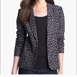 Joie Leopard Print Women's Blazer